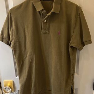 Ralph Lauren Men's Olive Polo Shirt